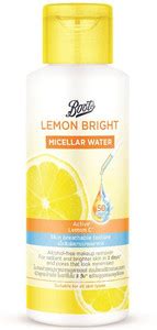 Boots Lemon Bright Micellar Water Makeup Remover - Price in India, Buy ...