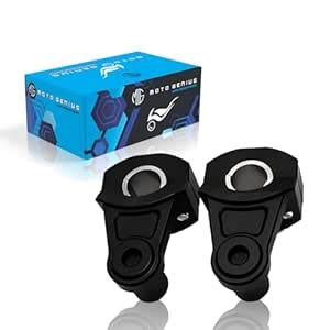 MOTO GENIUS Universal Handlebar Riser | Handle Clamps Riser for All ...