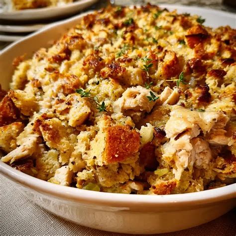 Scrumptious 20-Minute Turkey & Stuffing Casserole