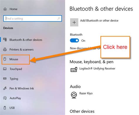 Image result for How to Setting Computer Mouse Small