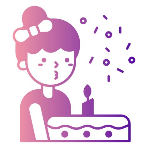 A aniversariante - ícones de do utilizador grátis