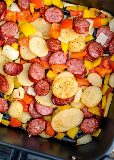 Air Fryer Kielbasa and Potatoes - My Air Fryer Kitchen