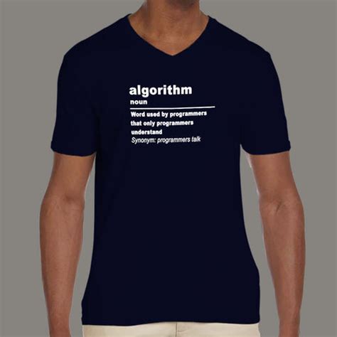 Algorithm Definition' - Essential Tee for Programmers - TEEZ.in