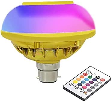 Buy RFV1 3 in 1 LED Bulb with Bluetooth Speaker Music Light Bulb + Rgb ...