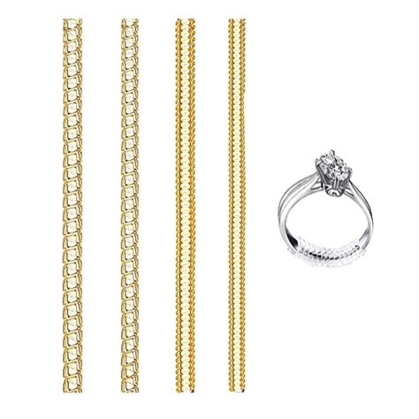 DROPOSALE Gold Ring Sizer Adjuster Tighter Loose Resizer Measuring Tool ...