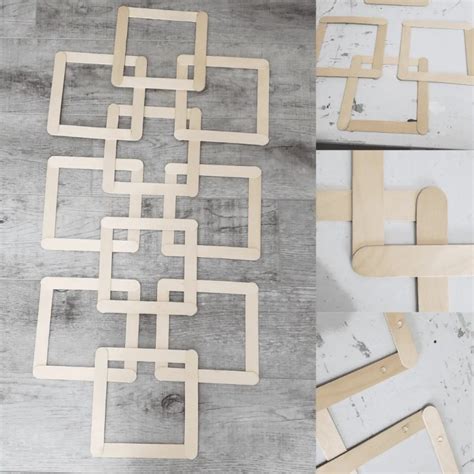 Popsicle Stick Wall Decor 的图像结果