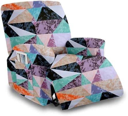 Amazon Brand - Umi Super Stretch Printed Recliner Cover Recliner Couch ...