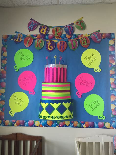 May Birthday Bulletin Board Ideas