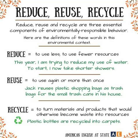 Reduce-Reuse-Recycle | Learn english, Education quotes for teachers ...