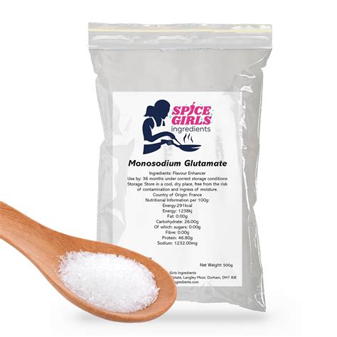 Spice Girls Ingredients Premium MSG Powder (LARGE PACK) - Gourmet Umami Seasoning for Chinese ...