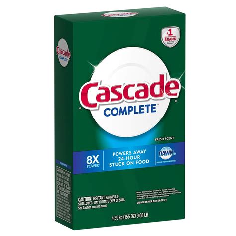 Snapklik.com : Cascade Complete Powder Dishwasher Detergent, Fresh Scent