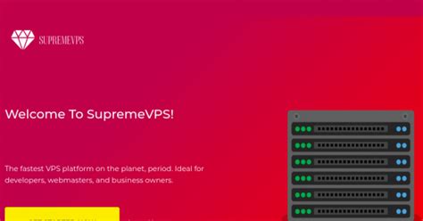 SupremeVPS - Cloud SSD VPS Resource Pools 最低 $19每年 - 野猪优惠码(yezhu.in)