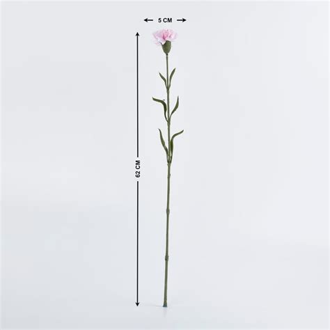 Buy Botanical Artificial Carnation Flower Stick - 62cm from Home Centre ...