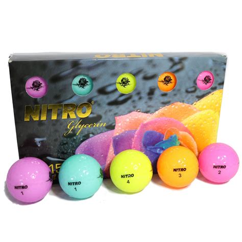 Nitro Glycerin Golf Balls Personalized, Set of 15 - Etsy