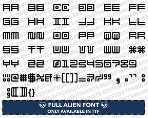 Image result for Alien Symbol Font