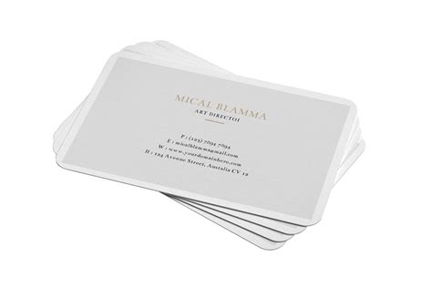 Visit Card Sample 的图像结果