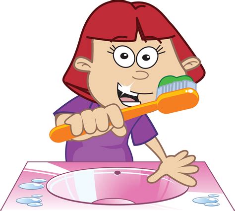 Brushing Teeth Clip Art