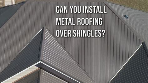 Can You Install Metal Roofing Over Shingles | Tri County Metals