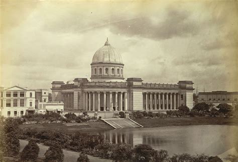 Lall Dighi and General Post Office (GPO) - Calcutta (Kolkata) 1875 ...