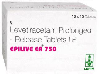 Epilive Er 750 Tablet 10: Uses, Side Effects, Price & Substitutes