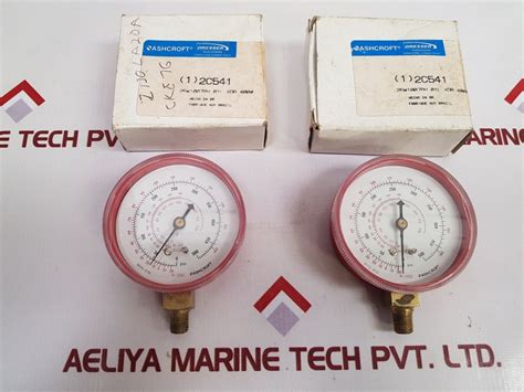 Ashcroft r-502 9570-01g pressure gauge – Aeliya Marine Tech