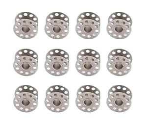 Tia Crafts 12 Bobbins for Singer/Usha/Vidya/Brother and Compatible with ...
