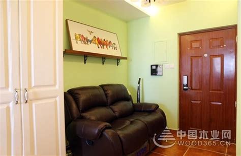 25平米单身公寓室内设计效果图片欣赏-中国木业网