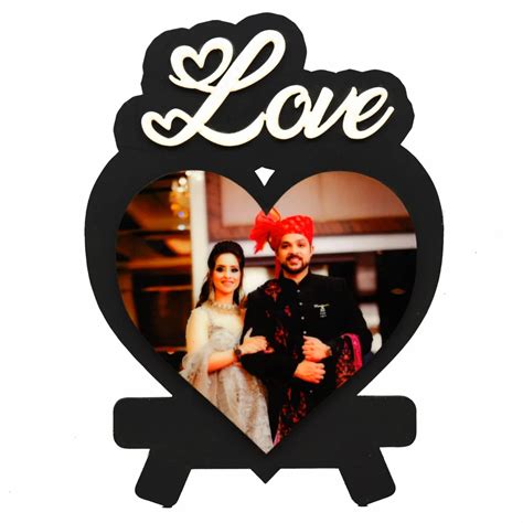 Sublimation Wooden Wall Frame - Heart Shape Sublimation Wooden Wall ...