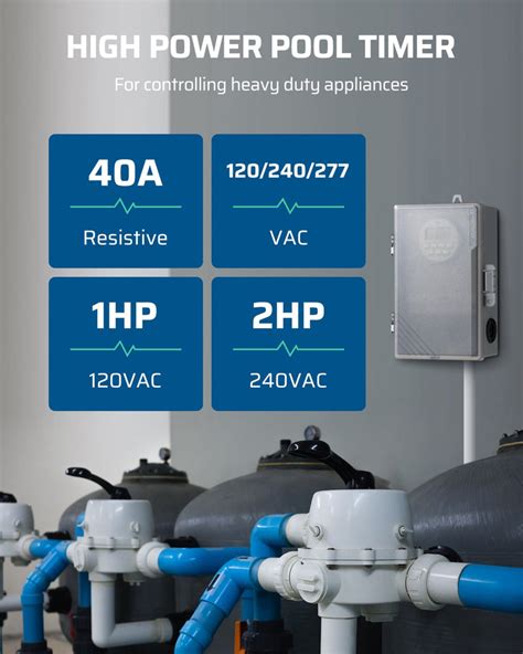 Image result for Timer Water Pump Digi Pool Setup