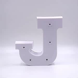 Plastic LED Letter Household Decor Letter Up Height 15 cm/6 inch ...