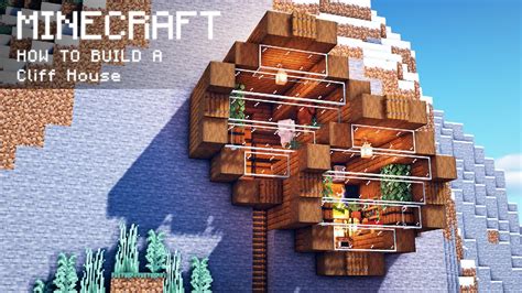 Image result for Minecraft Cliff House Tutorial