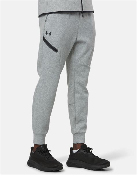Under Armour Mens Unstoppable Fleece Joggers - Grey | Life Style Sports UK