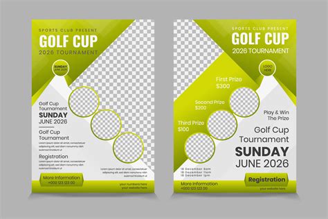 Golf Tournament Flyer Template 的图像结果