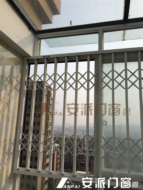 窗户防护栏杆护网家用自装免打孔儿童安全平移隐形推拉防掉防盗窗-Taobao