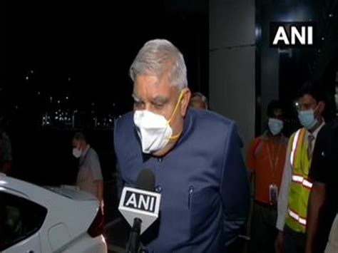 Dhankhar arrives in New Delhi, targets WB govt over post-poll ...