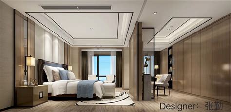 新中式风格室内装修效果图-百兴澜庭平层320平米-名匠装饰官网
