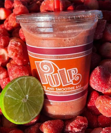 Pulp Juice and Smoothie Bar menu in Brooklyn, Ohio, USA