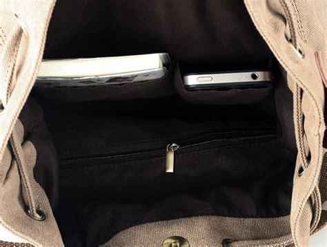 Image result for Canvas Drawstring Backpack