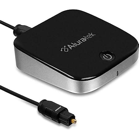 Aluratek Universal Bluetooth Optical Audio Receiver and Transmitter ...