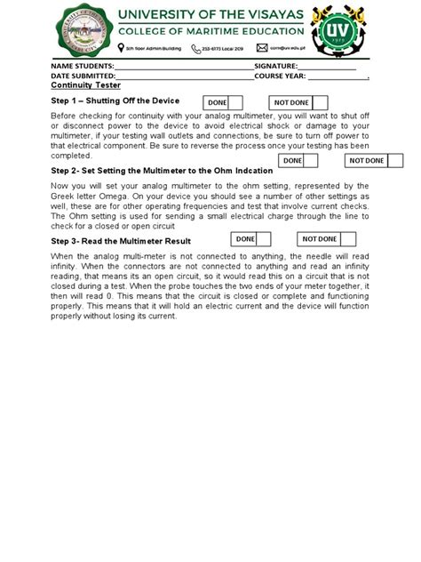 Image result for Electrical Testing Procedure