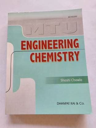 Engineering Chemistry By Shashi Chawla: Buy Engineering Chemistry By ...