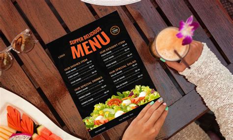 Create a Menu 的图像结果