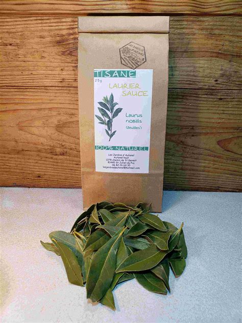 Tisane "Laurier sauce" - Les Jardins d'Autanel