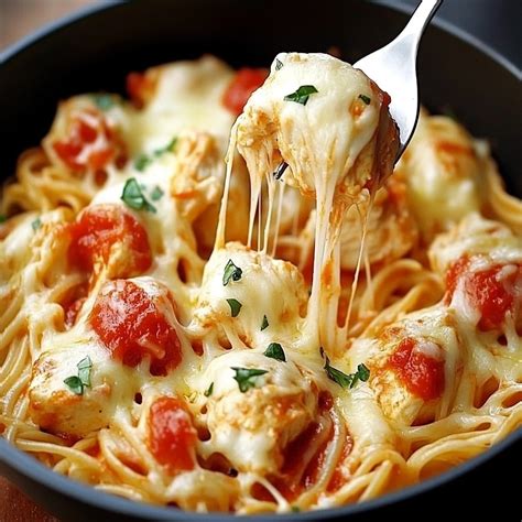 One-Pot Chicken Parmesan Pasta