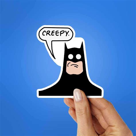 Buy Creepy Sticker Online | Premium Waterproof Vinyl | STICK IT UP