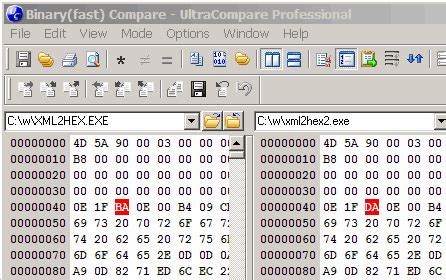 Sublime File Compare 的图像结果