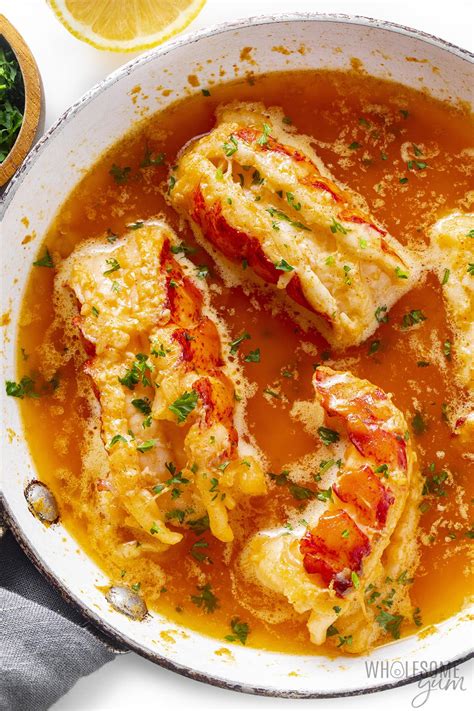 Butter Poached Lobster - Wholesome Yum
