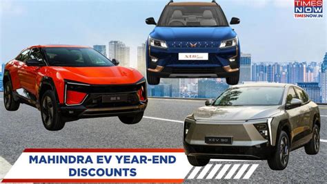 Mahindra year-end EV discounts - savings of up to Rs 3.25 lakh on BE 6 ...