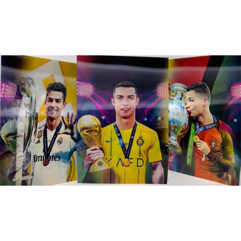 Cristiano Ronaldo 3D Poster – Sports 3D Poster for Fans | Cr7 3D ...
