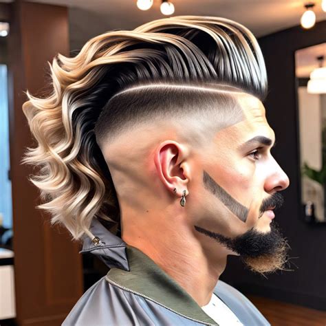 15 High Burst Fade Mullet Hairstyles to Inspire Your Next Look – Burst ...